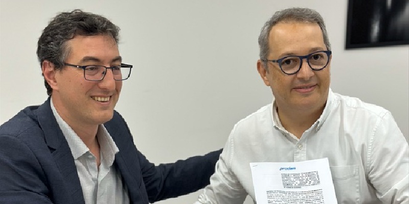 Leandro Berti e Johann Dantas formalizam parceria